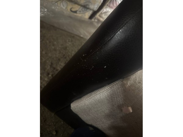 Уценка. Кресло Лондон бежевая рогожка  комби 11/1232