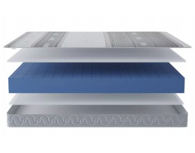 Матрас Бари в чехле Магнетик в скрутке