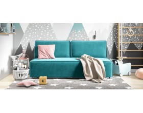 Норд Мини диван Велюр Монолит зелёный