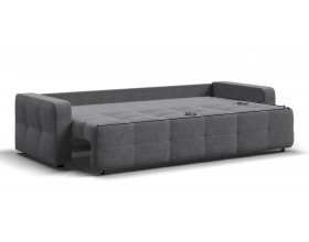 Денди диван Рогожка Мальмо серый