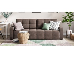 Денди диван Рогожка Мальмо шоколад