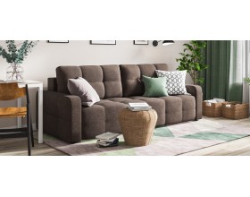 Денди диван Рогожка Мальмо шоколад