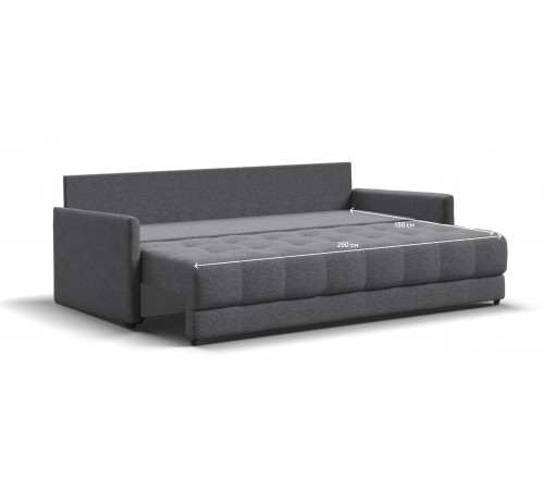 BOSS 2.0 LOFT диван рогожка Malmo серый BOSS 2.0 LOFT диван рогожка Malmo серый