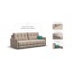 BOSS 2.0 LOFT диван велюр Alkantara пепел