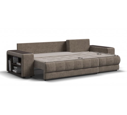 Диван BOSS 3.0 XL угол Велюр Royal тауп Диван BOSS 3.0 XL угол Велюр Royal тауп