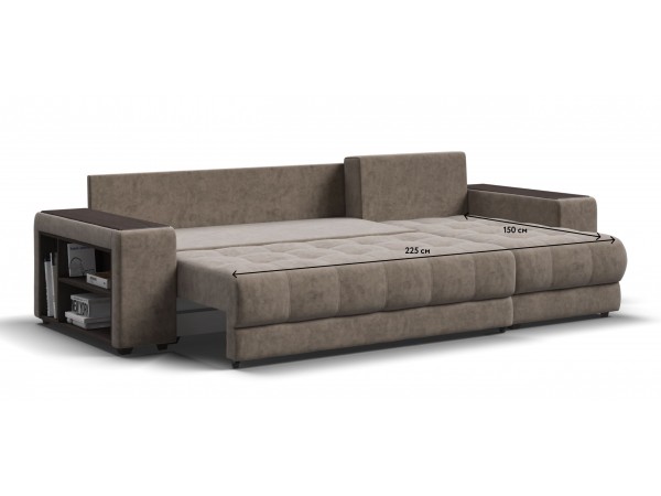 Диван BOSS 3.0 XL угол Велюр Роял тауп Диван BOSS 3.0 XL угол Велюр Роял тауп