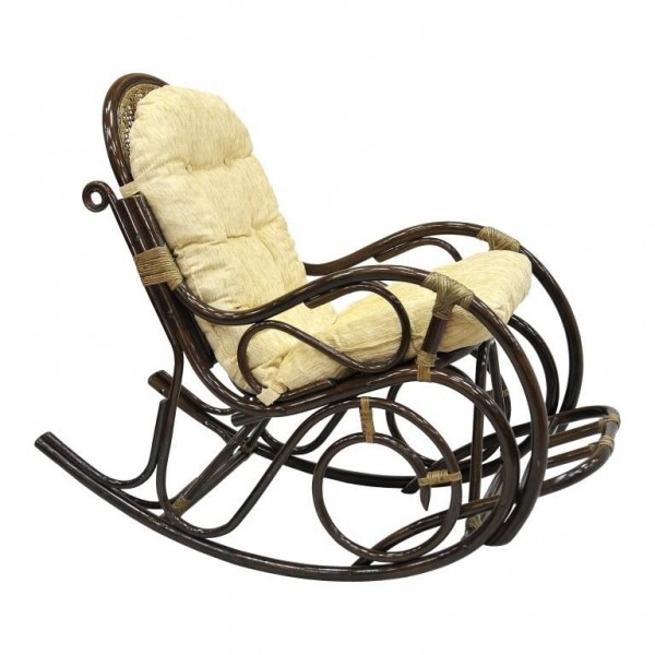 Кресло-качалка с подножкой