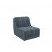 Кресло-кровать Барон №2 (Велюр серо-синий HB-178 26)