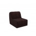 Кресло-кровать Барон №2 (Велюр шоколад HB-178 16)