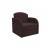 Кресло-кровать Малютка Велюр шоколад HB-178 16