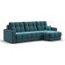 Угловой диван BOSS 2.0 Classic XL велюр Monolit зеленый