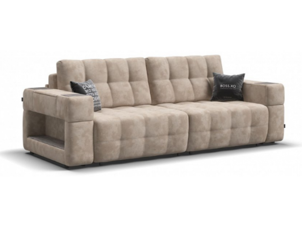 Диван BOSS.XO велюр Alkantara пепел / WOOD Rock Диван BOSS.XO велюр Alkantara пепел / WOOD Rock