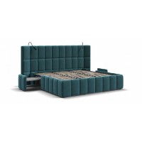 Кровать BOSS.XO 180*200 велюр Monolit зеленый