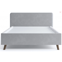 Ванесса кровать 1,6 светло-серый