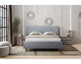 Ванесса кровать 1,6 светло-серый