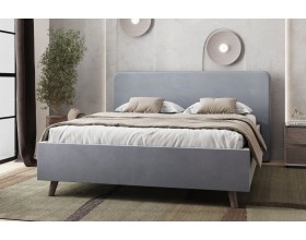 Ванесса кровать 1,6 светло-серый