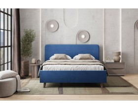 Ванесса кровать 1,6 синий
