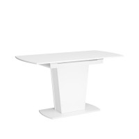 Стол обеденный раздвижной Оливер-02 белое дерево