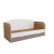 Кровать с ящиками МС Лавис ДКД 2000.1 Дуб бунратти/Грей софт