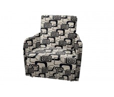 Кресло-кровать Виктория-1 (рогожка кубики коричневые)