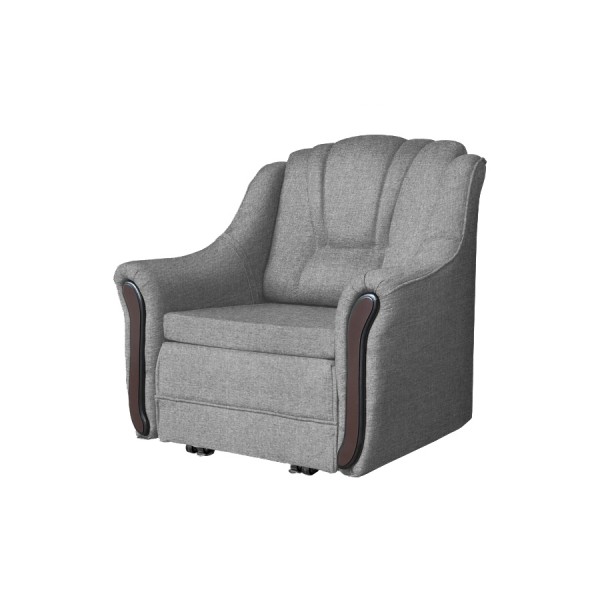 Кресло-кровать Виктория (рогожка серый)