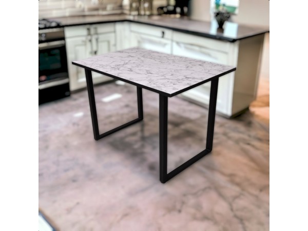 Стол ЛОФТ раздвижной 70*110(+30см) бетон 052