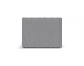 Босс Кровать+ПМ 140*200 Велюр Монолит сталь