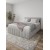 Мягкая кровать «Лана» Серый Софт
