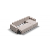 Угловой диван NORD 2.0 Велюр Monolit латте