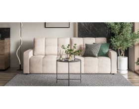 Денди диван Велюр Монолит латте