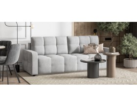 Денди диван Велюр Монолит сталь