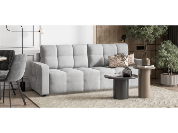 Диван Денди велюр Monolit сталь Диван Денди велюр Monolit сталь