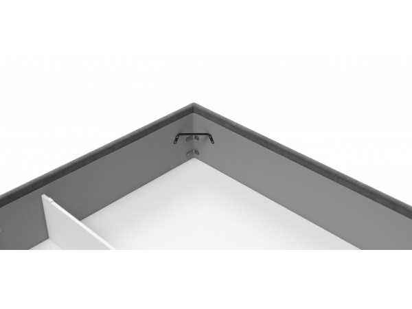 Кровать Босс Классик Про+ПМ велюр Monolit серая Кровать Босс Классик Про+ПМ велюр Monolit серая