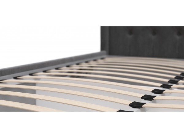 Кровать Босс Классик Про+ПМ велюр Monolit серая Кровать Босс Классик Про+ПМ велюр Monolit серая