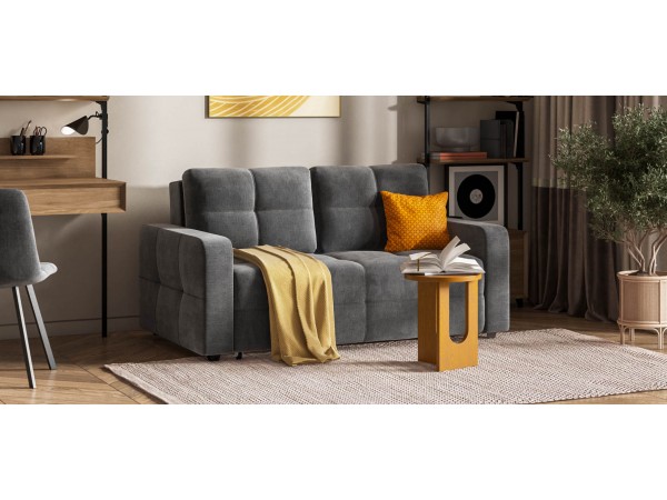 Диван Dandy Compact велюр Monolit серый