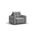  Кресло-кровать Dandy 2.0 велюр Monolit сталь
