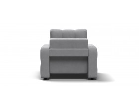 Денди кресло-кровать Велюр Монолит сталь