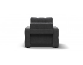 Денди кресло-кровать Велюр Монолит серый