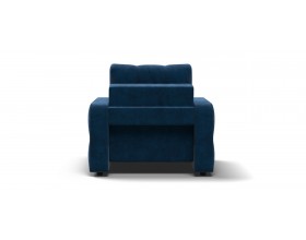 Денди кресло-кровать Велюр Монолит синий