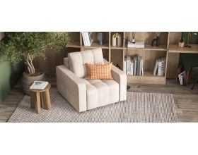 Денди кресло-кровать Велюр Монолит латте