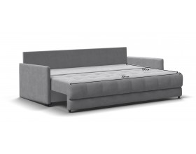 Босс Лофт диван Велюр Монолит сталь