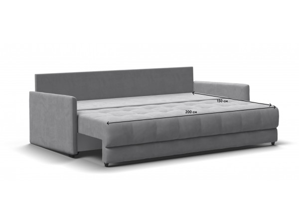 BOSS 2.0 LOFT диван велюр Monolit сталь BOSS 2.0 LOFT диван велюр Monolit сталь