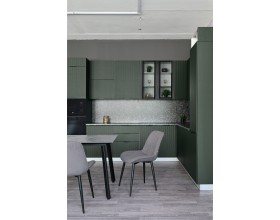 Стол с керамической столешницей Граф серый