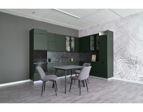 Стол с керамической столешницей Граф серый