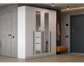 Шкаф Берген ШК-2000 белое дерево