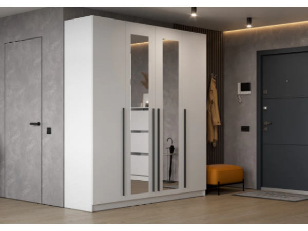 Шкаф Берген ШК-2000 белое дерево