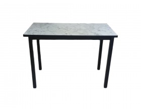 Стол на металлокаркасе не раздвижной 25мм 75*120см 005