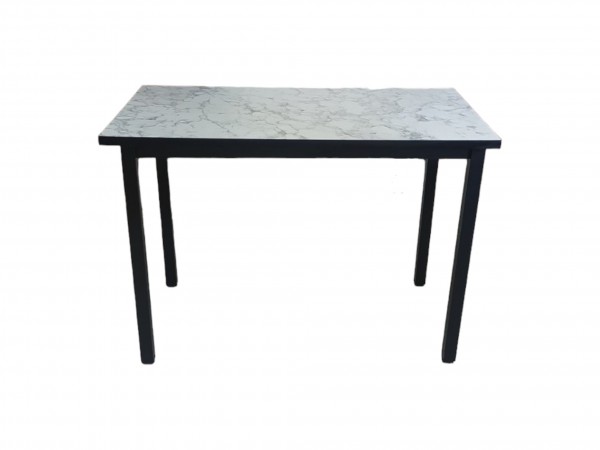 Стол на металлокаркасе не раздвижной 25мм 75*120см 005