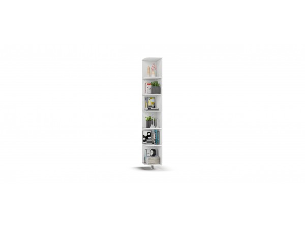 Стеллаж РИМ NEW Белый снег