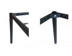 Стол на металлокаркасе не раздвижной 25мм 70*110см 004